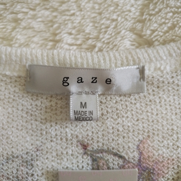 gaze Floral💐 Blouse - NWT - Picture 4 of 11